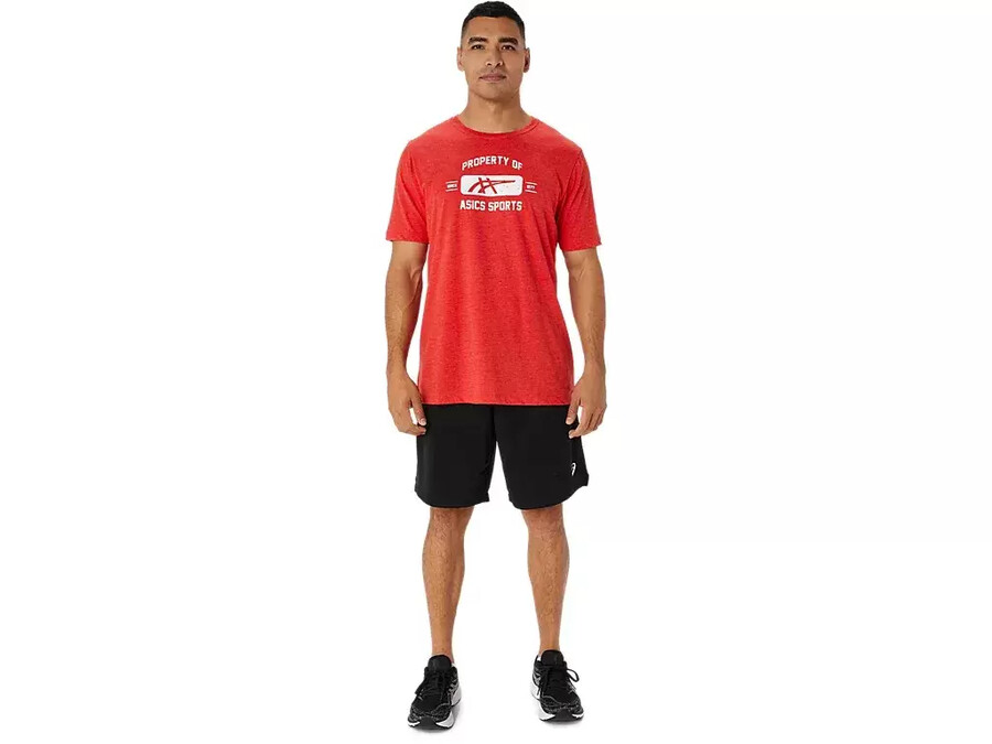 kortärmad sport-t-shirt property of asics
