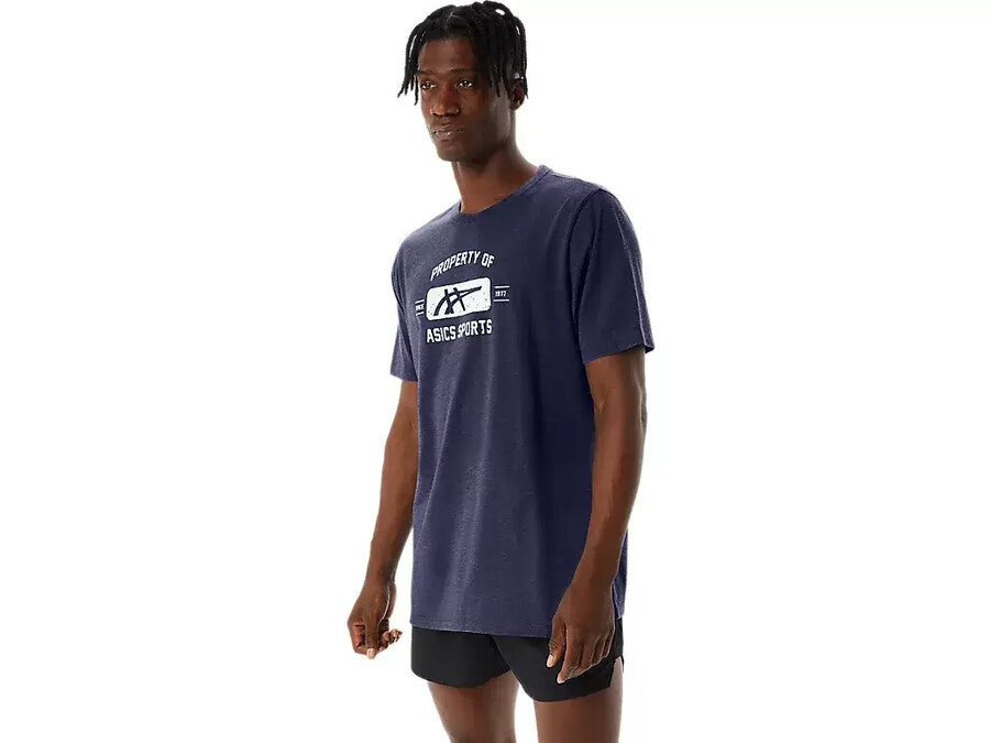 kortärmad sport-t-shirt property of asics