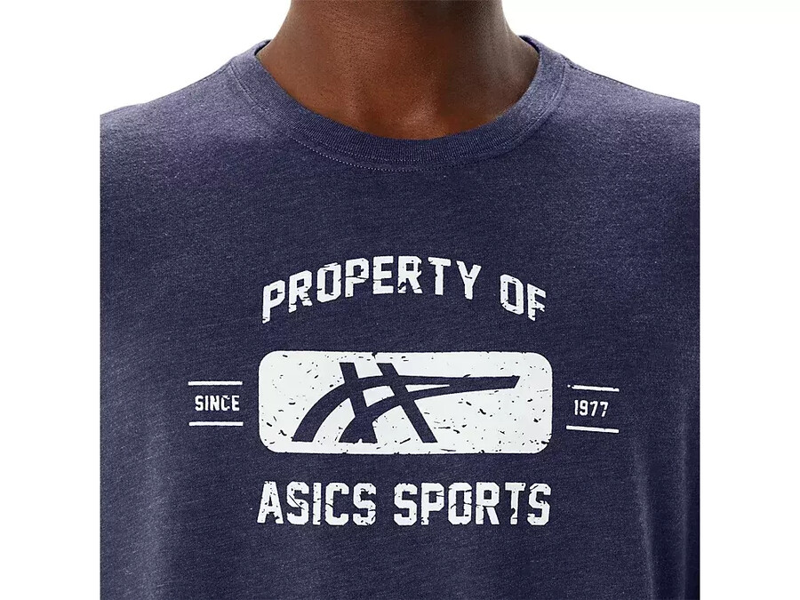 kortärmad sport-t-shirt property of asics