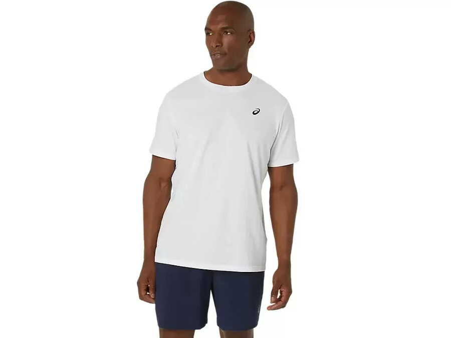 asics t-shirt med spiralbroderi