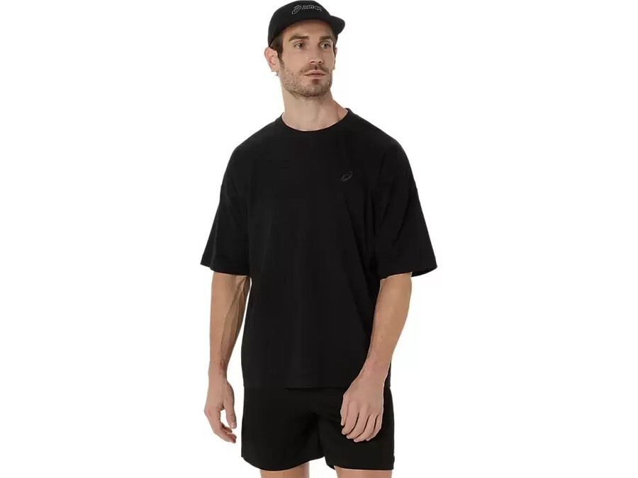 asics t-shirt med broderiet spiral relax