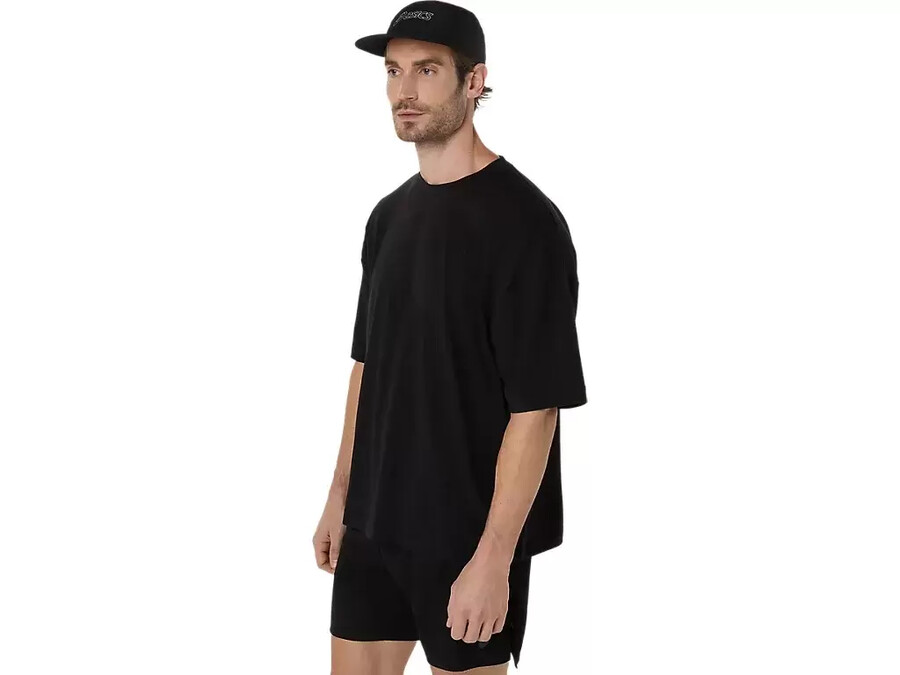 asics t-shirt med broderiet spiral relax