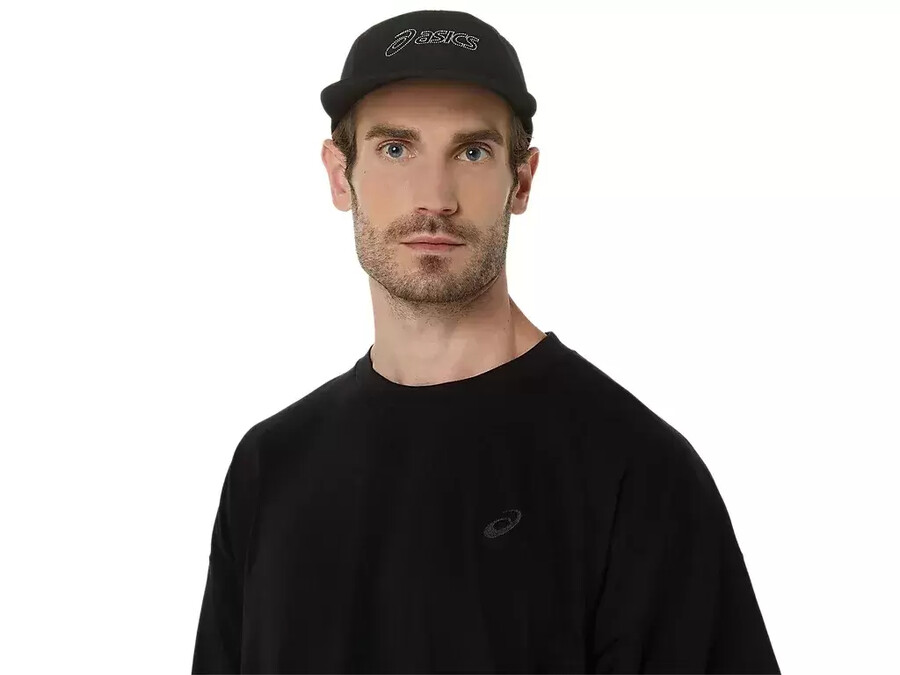 asics t-shirt med broderiet spiral relax