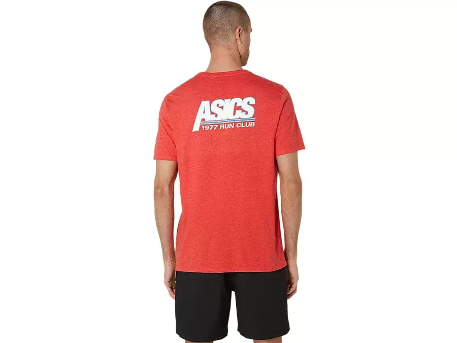 unisex asics smsb 1977 run club kortärmad t-shirt
