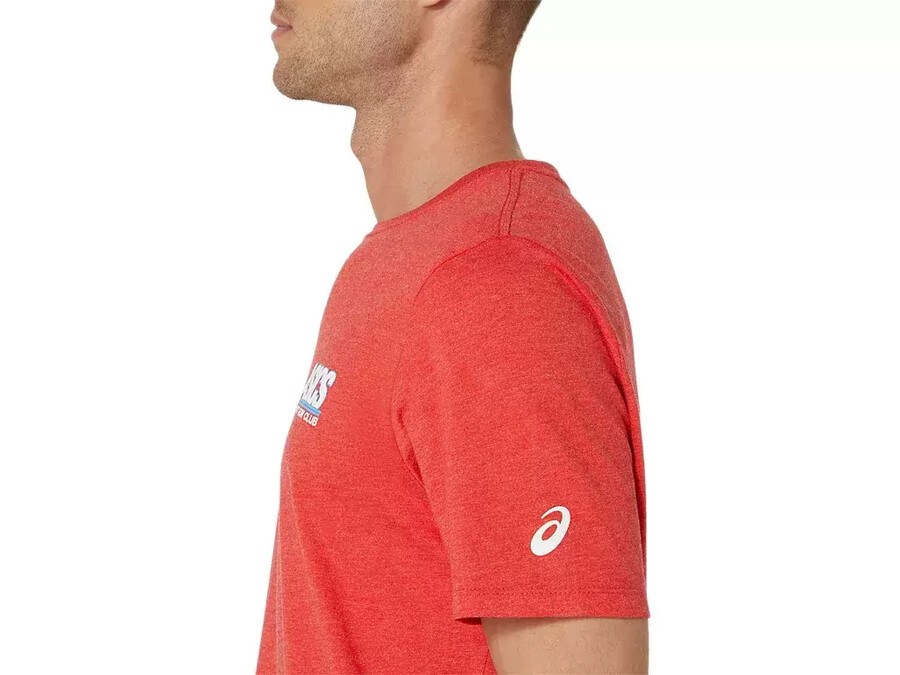 unisex asics smsb 1977 run club kortärmad t-shirt