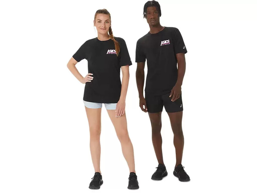 unisex asics smsb 1977 run club kortärmad t-shirt