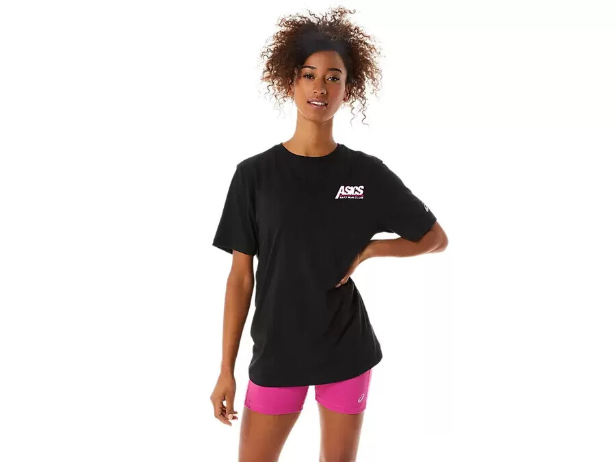 unisex asics smsb 1977 run club kortärmad t-shirt