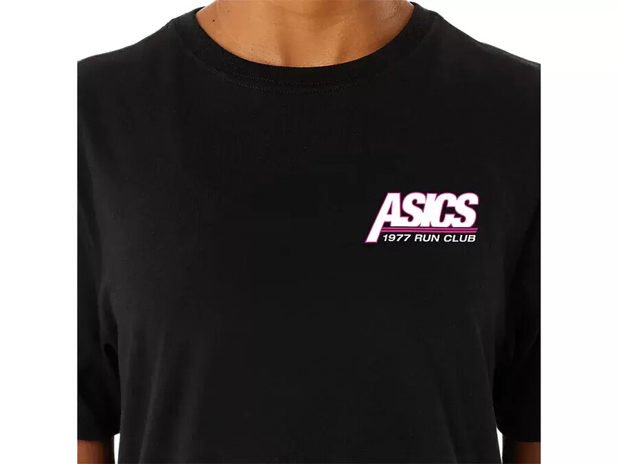 unisex asics smsb 1977 run club kortärmad t-shirt
