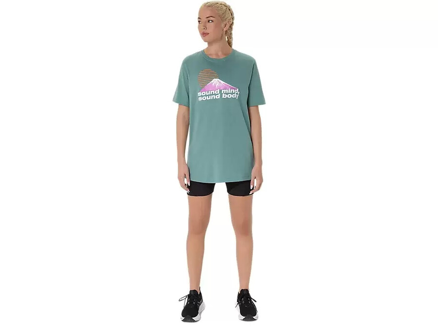 unisex asics smsb journey t-shirt