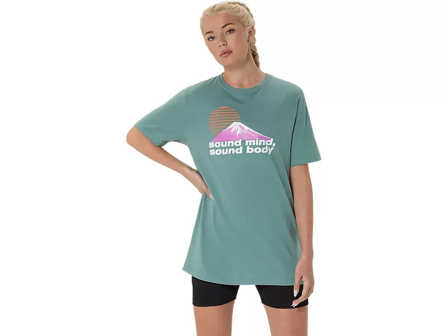 unisex asics smsb journey t-shirt