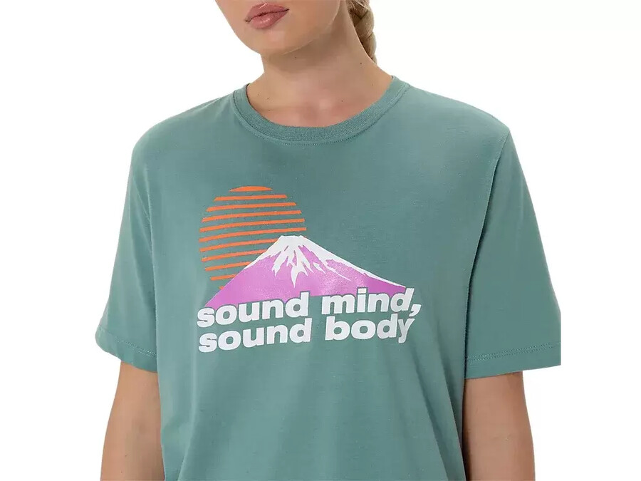 unisex asics smsb journey t-shirt