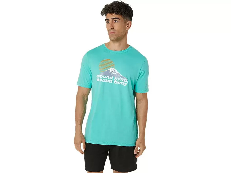 unisex asics smsb journey t-shirt