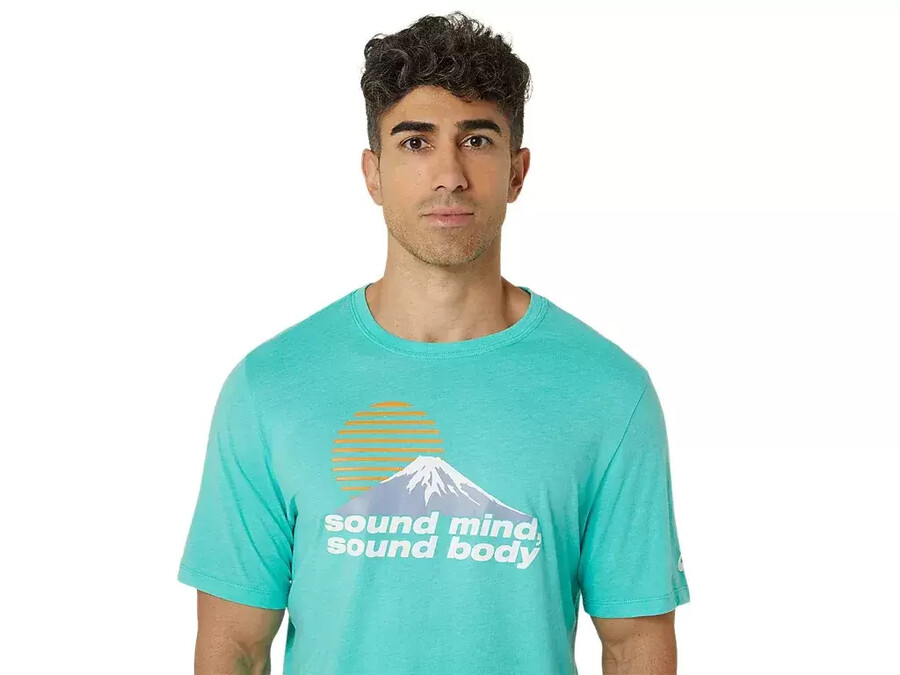 unisex asics smsb journey t-shirt