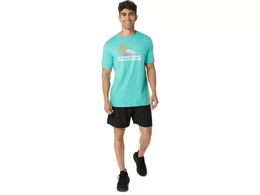 unisex asics smsb journey t-shirt
