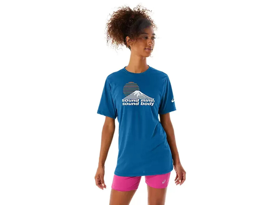 unisex asics smsb journey t-shirt