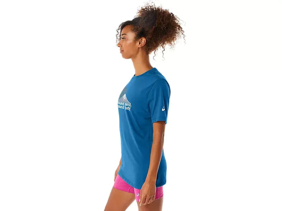 unisex asics smsb journey t-shirt
