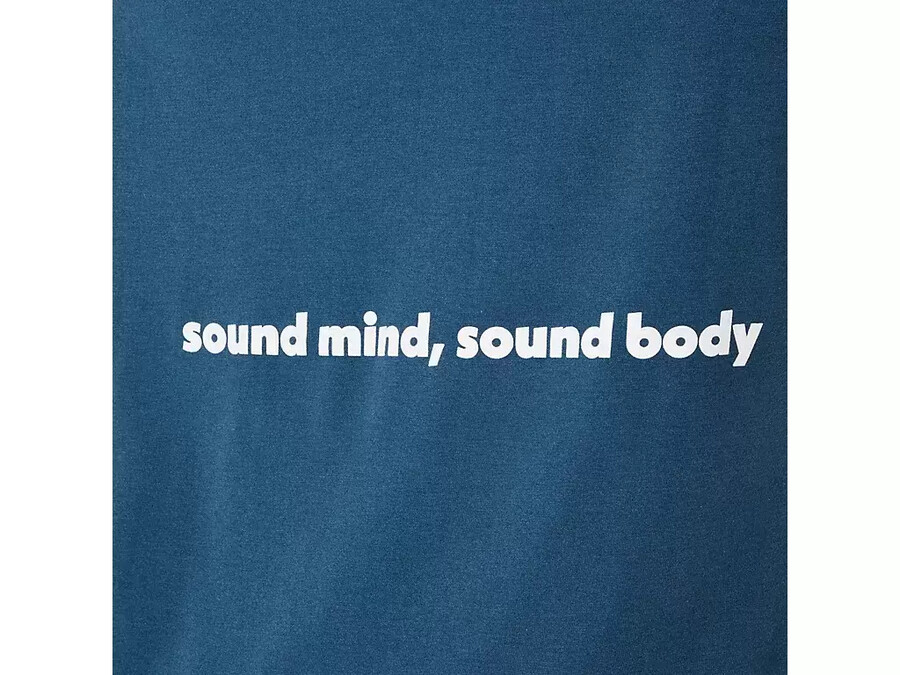 unisex asics run outside club kortärmad t-shirt