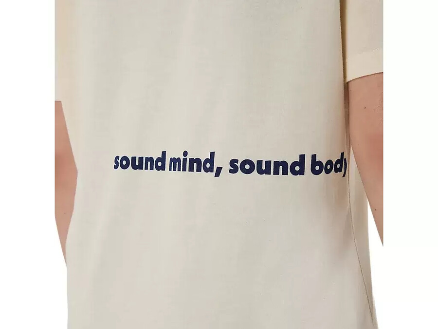 unisex asics run outside club kortärmad t-shirt
