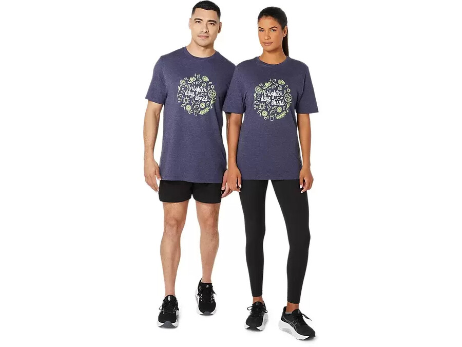 unisex asics ljusare dager framÅt kortÄrmad t-shirt