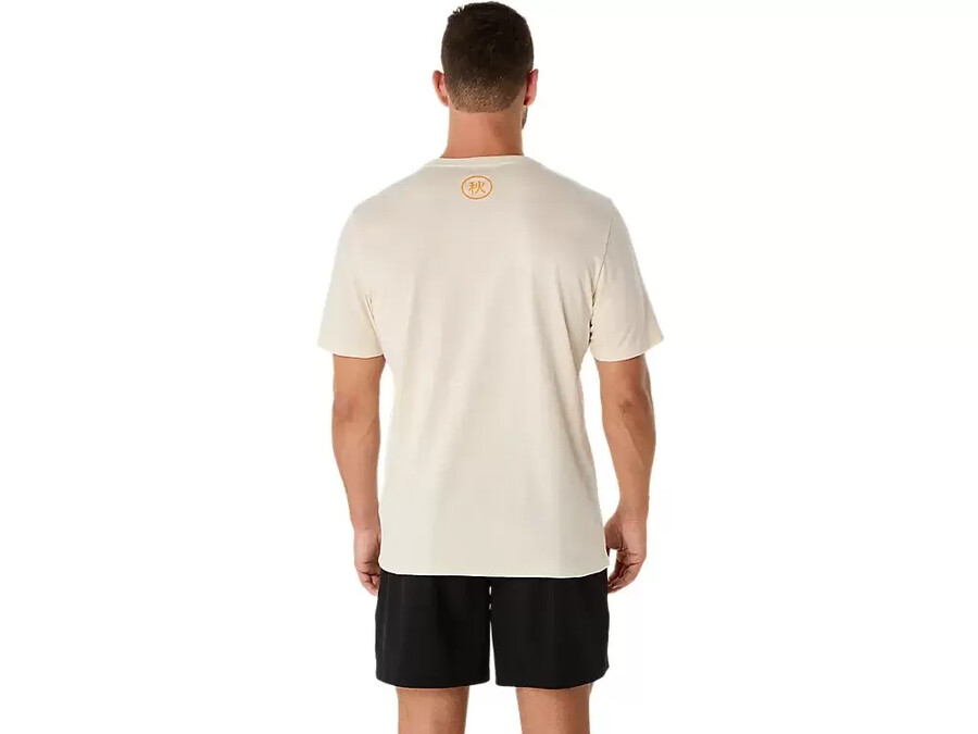 unisex kort t-shirt med gradient och spiral