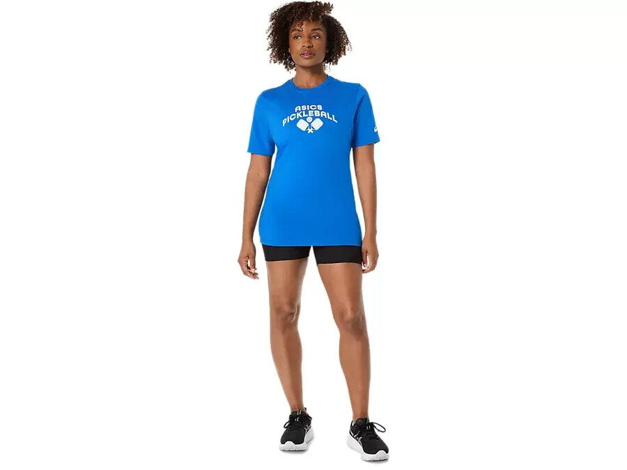unisex asics pickleball kortÄrmad t-shirt