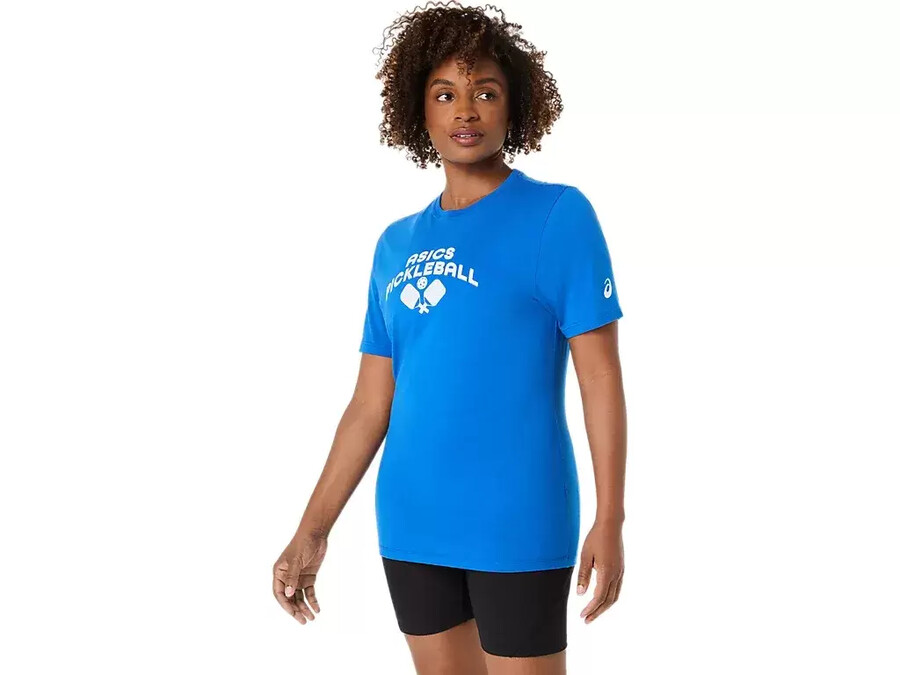 unisex asics pickleball kortÄrmad t-shirt