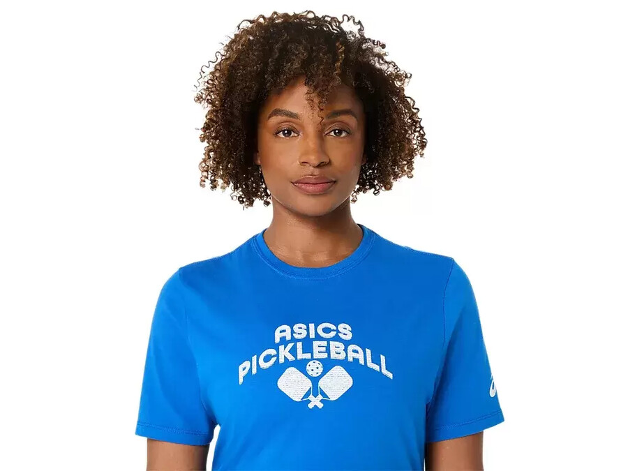 unisex asics pickleball kortÄrmad t-shirt