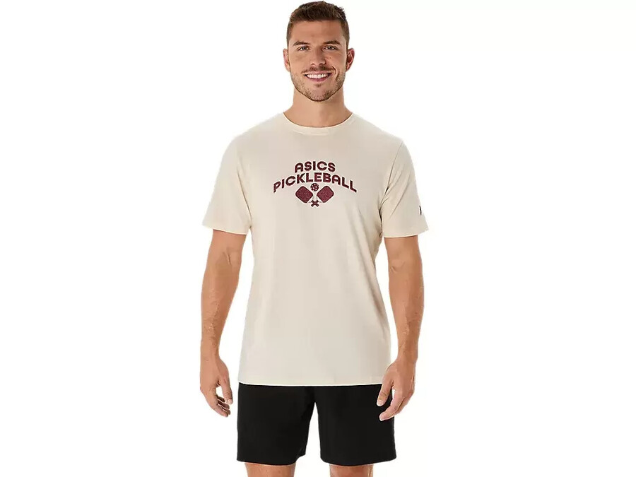 unisex asics pickleball kortÄrmad t-shirt