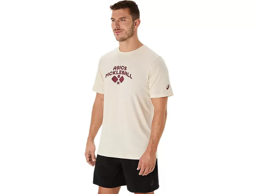 unisex asics pickleball kortÄrmad t-shirt