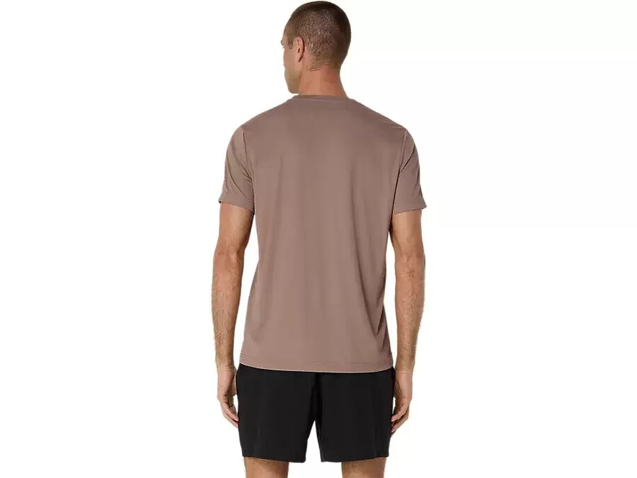 herr-t-shirt med grafisk court-mÖnster