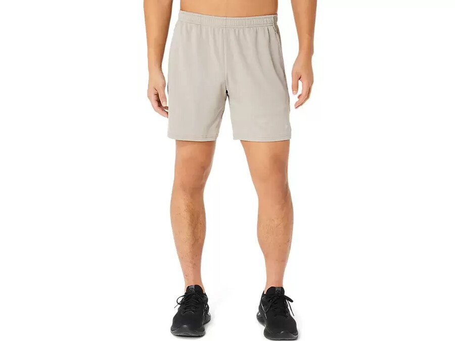 ventilerade stickad shorts i nÄt 7 tum