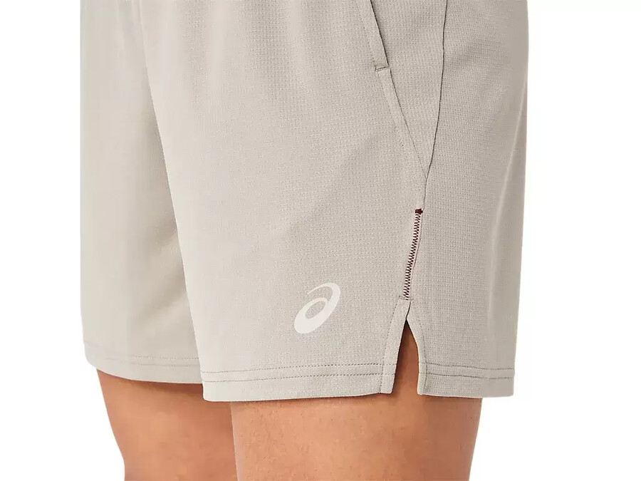 ventilerade stickad shorts i nÄt 7 tum