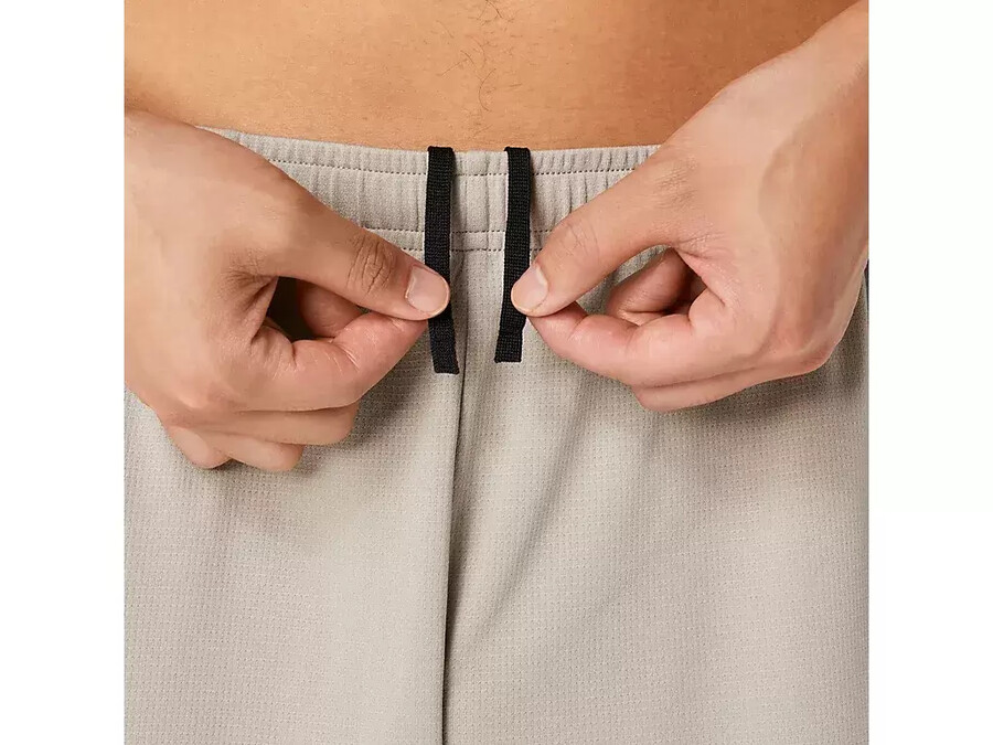 ventilerade stickad shorts i nÄt 7 tum