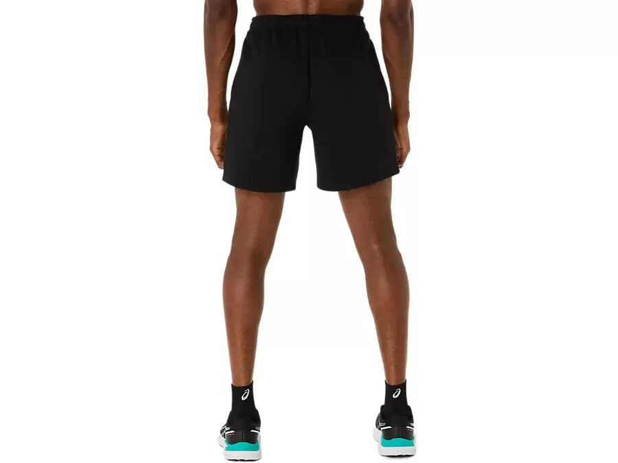 asics logotyckt sweatshorts