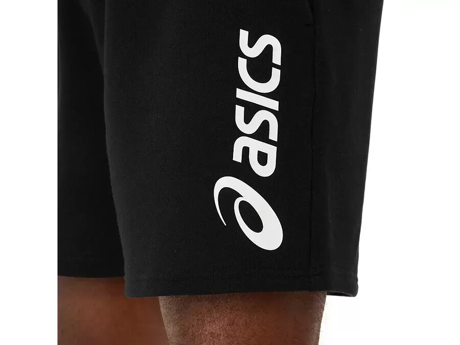 asics logotyckt sweatshorts