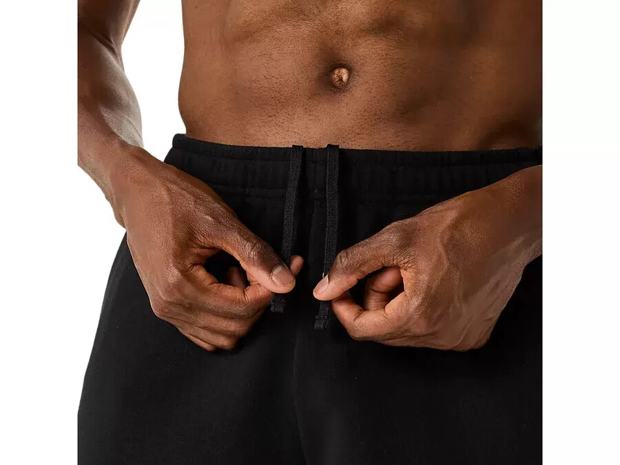 asics logotyckt sweatshorts