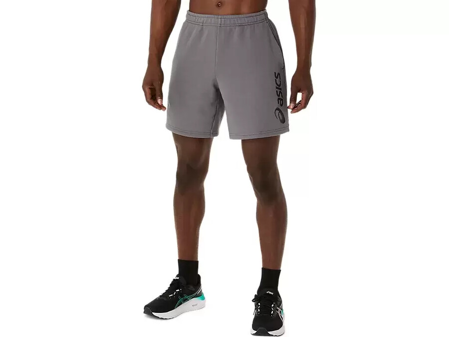 asics logotyckt sweatshorts