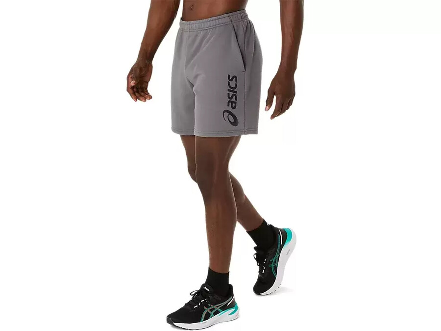 asics logotyckt sweatshorts