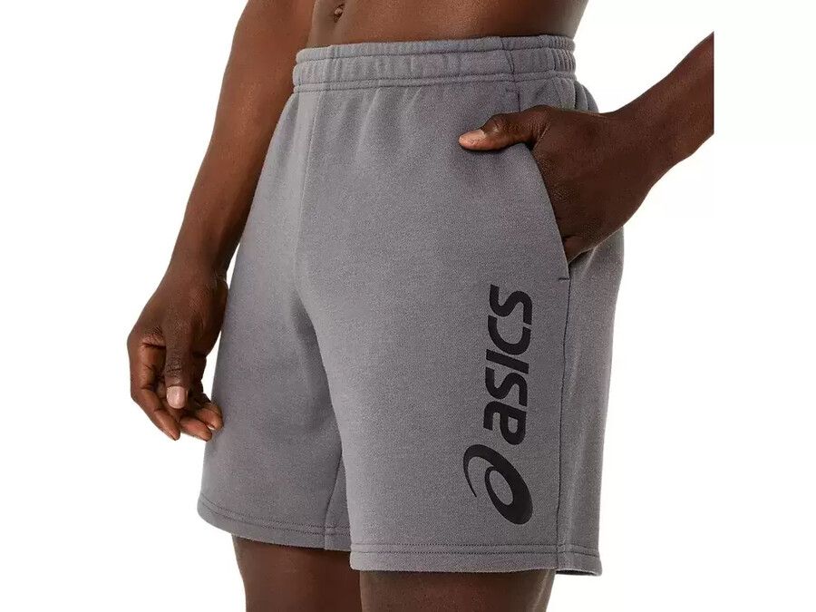 asics logotyckt sweatshorts