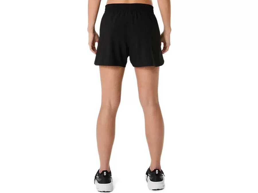 asics silver 4in shorts