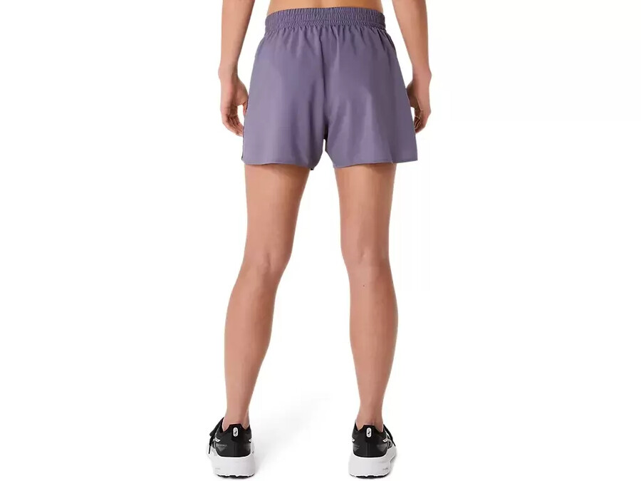 asics silver 4in shorts