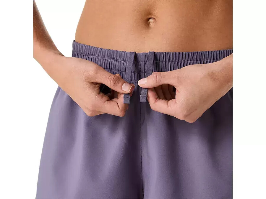 asics silver 4in shorts
